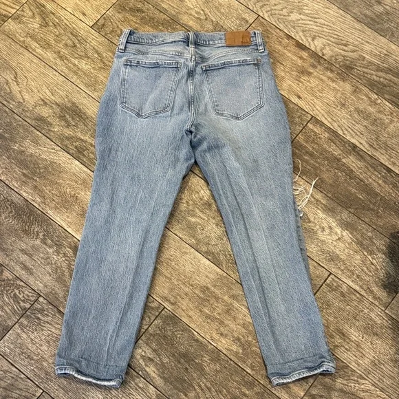 Madewell High-Rise Boyjean Jeans - Light Blue - Picture 15 of 16